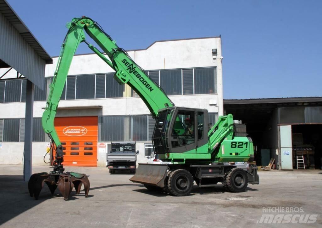 Sennebogen 821  휠 굴삭기