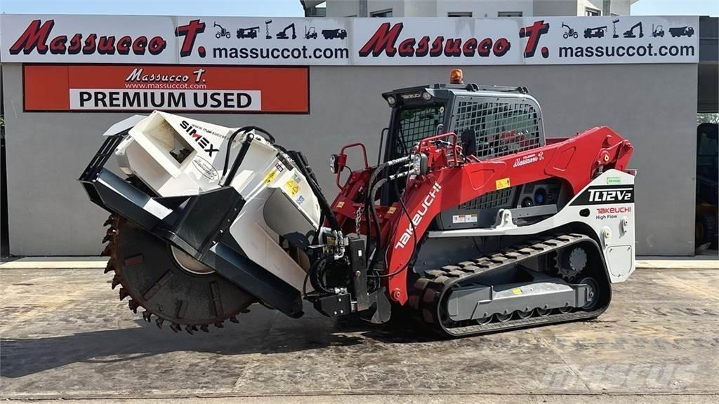 Takeuchi TL12V-2 아스팔트 콜드 밀링 기계