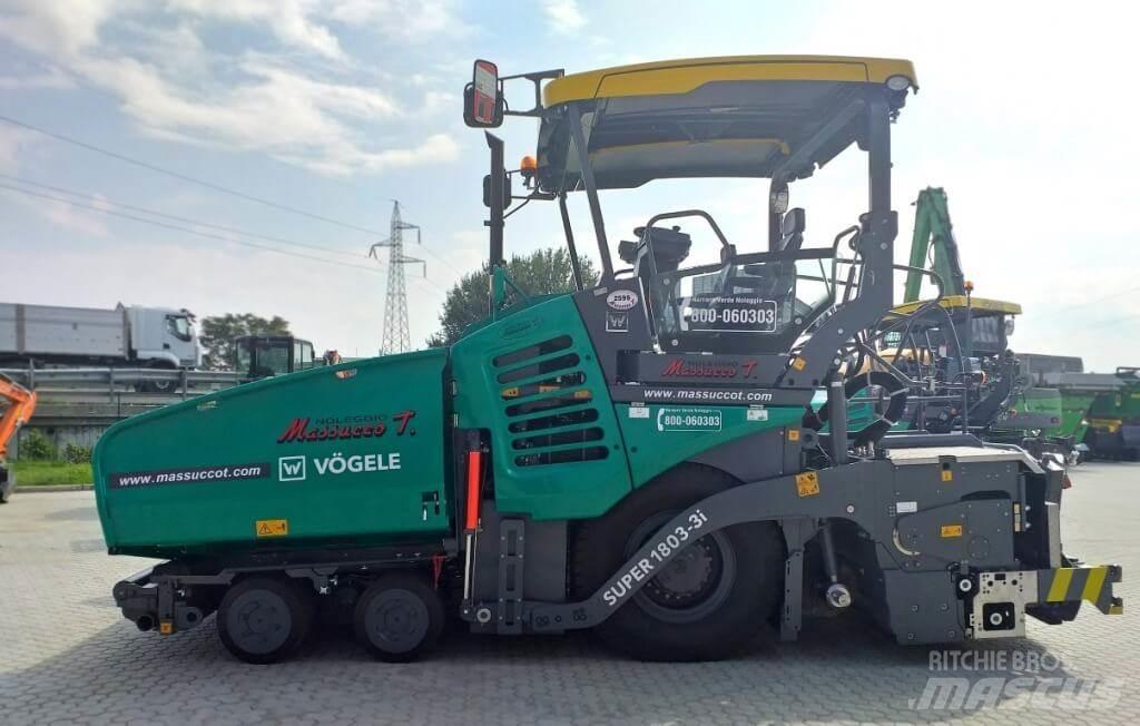 Vögele Super 1803-3i 아스팔트 포장장비