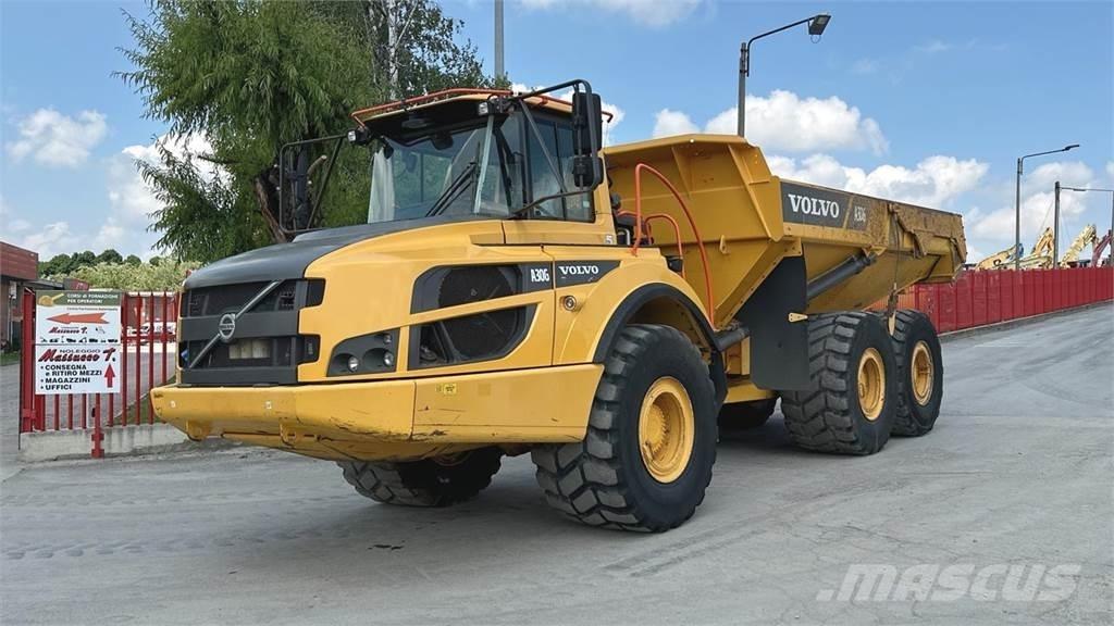 Volvo A30G 6x6 건설현장 덤프트럭