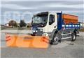 Volvo BM FL816-280 4X4 제설 블레이드 및 제설기