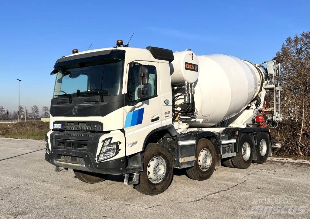Volvo FMX 13 8x4 콘크리트 믹서트럭