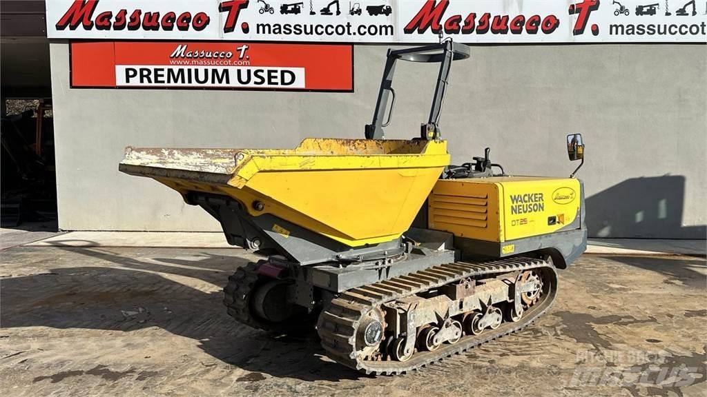 Wacker Neuson DT 25 건설현장 덤프트럭