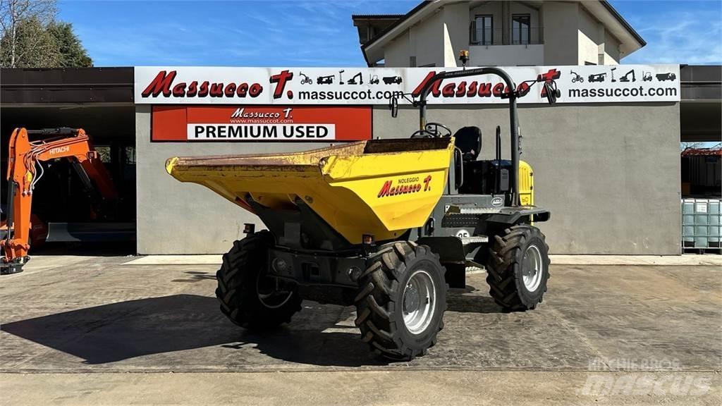 Wacker Neuson DW60 4x4 건설현장 덤프트럭