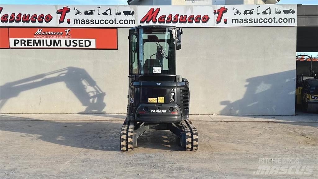 Yanmar VIO26-6 소형 굴삭기 7톤 미만