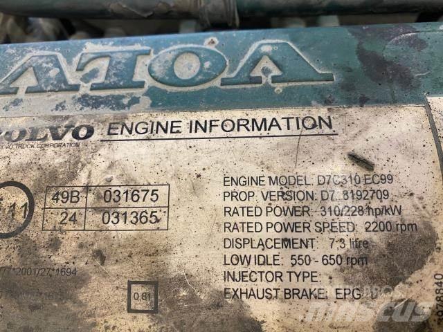 Volvo 8700 엔진