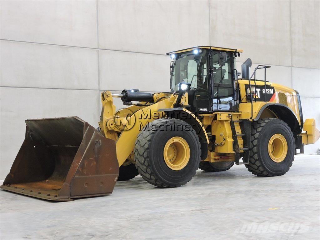CAT 972M  휠로우더