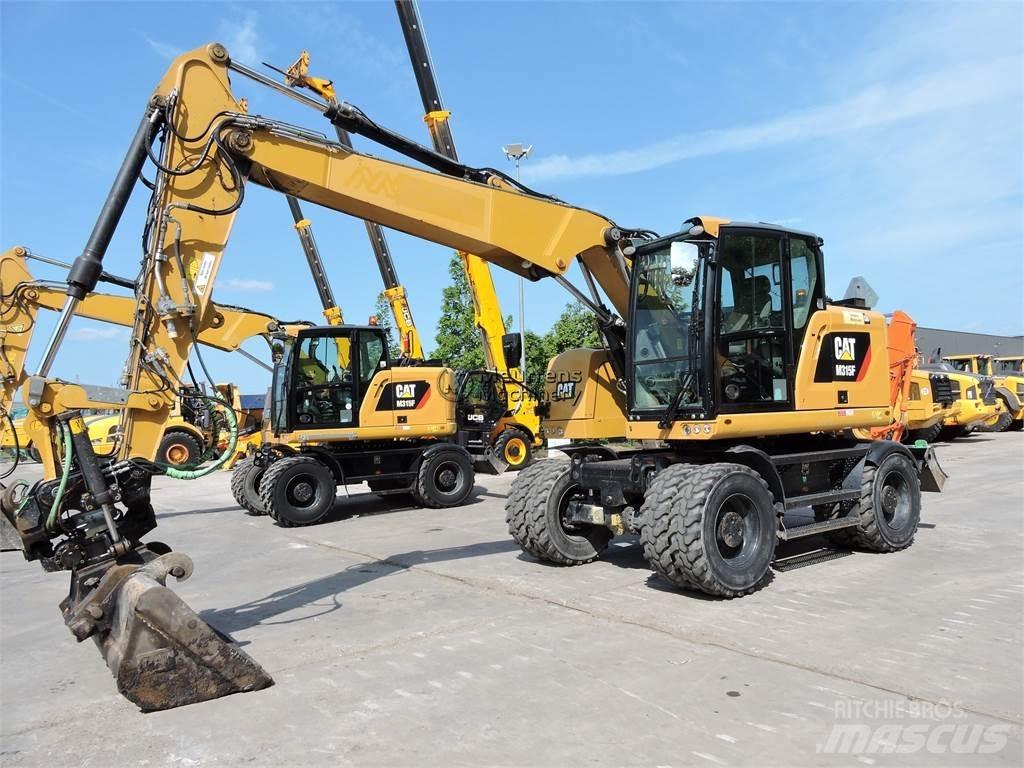 CAT M315  휠 굴삭기