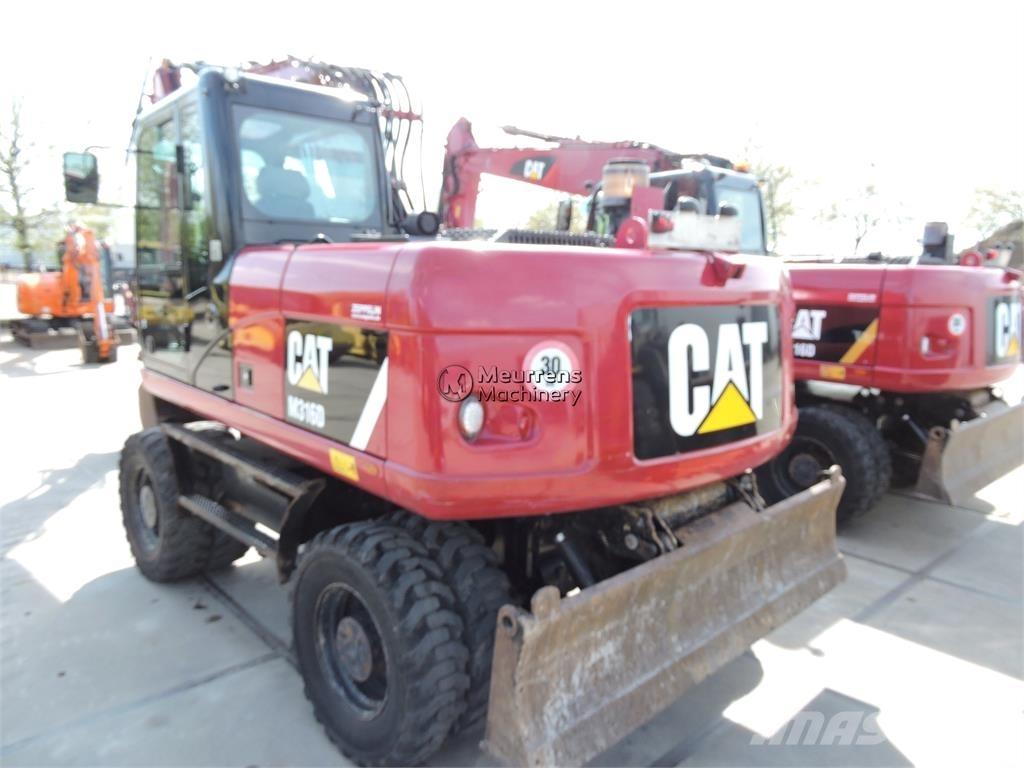 CAT M316D ROTOTILT  휠 굴삭기