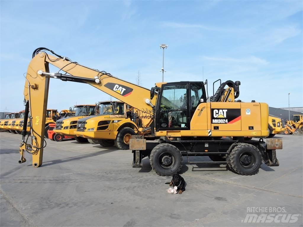 CAT MH3024 폐기물/산업 처리기