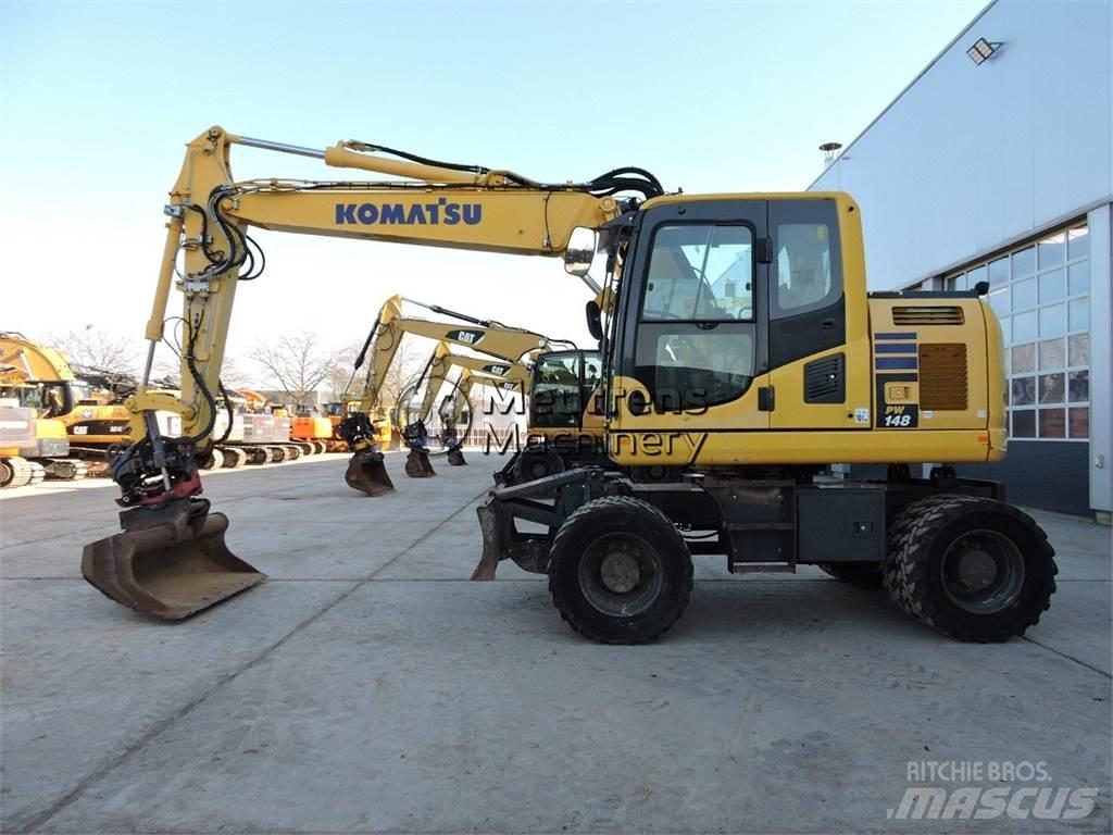 Komatsu PW148  휠 굴삭기