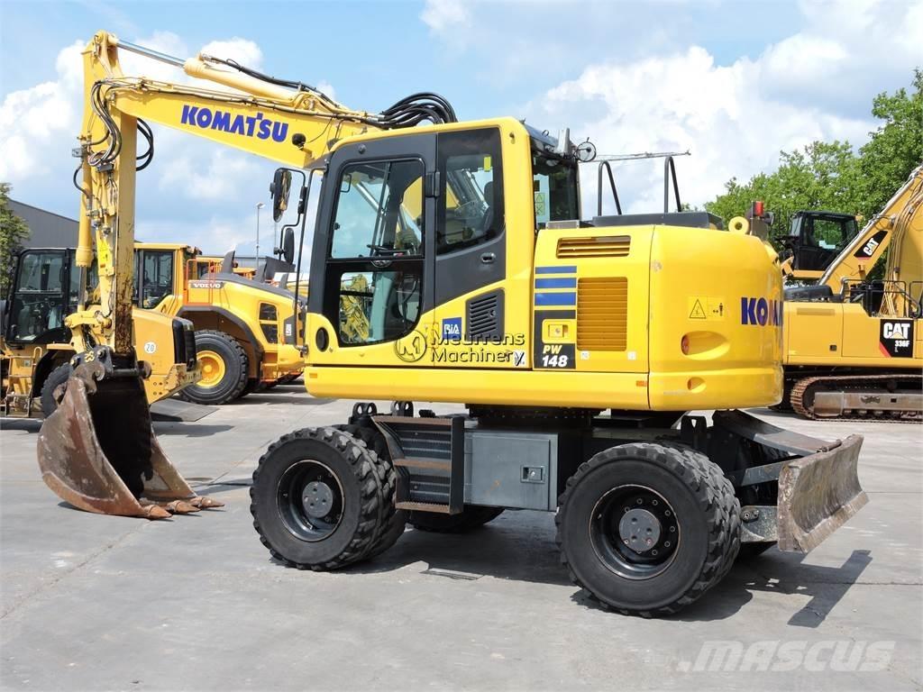 Komatsu PW148  휠 굴삭기