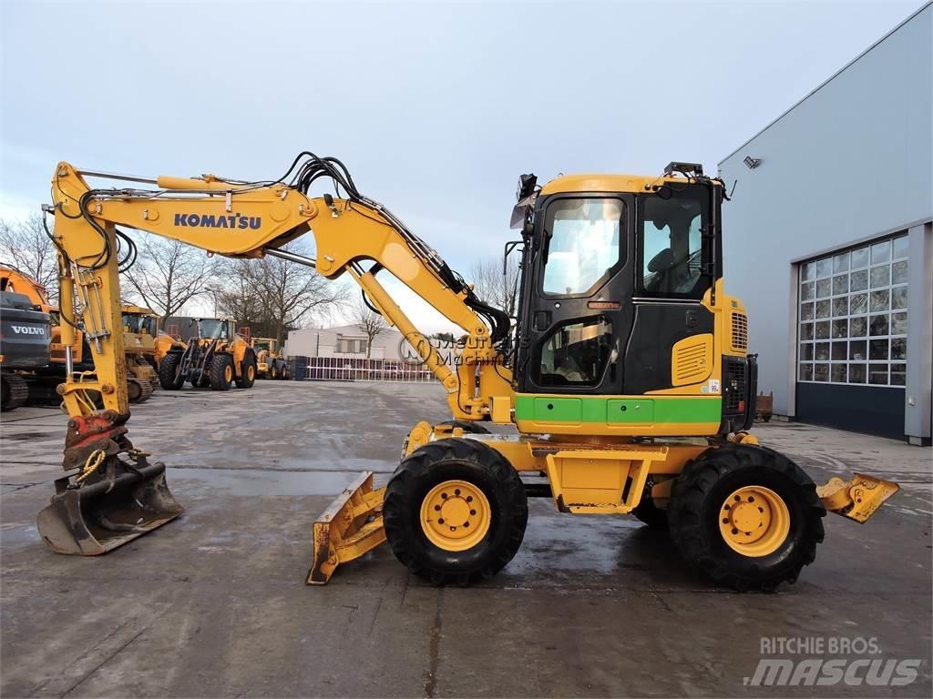 Komatsu PW98  휠 굴삭기