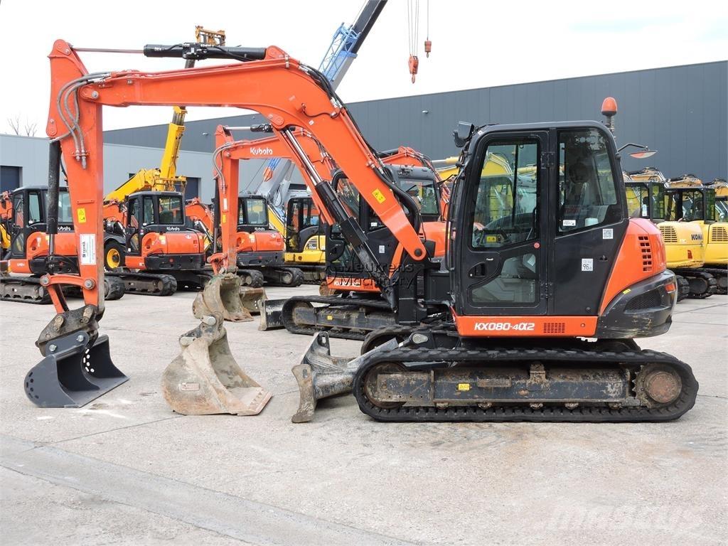 Kubota KX080-4 건설 장비 - 기타