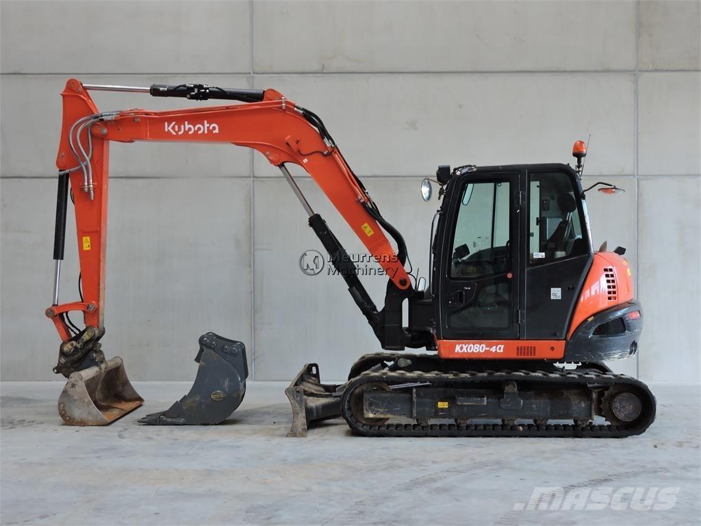 Kubota KX080-4 건설 장비 - 기타