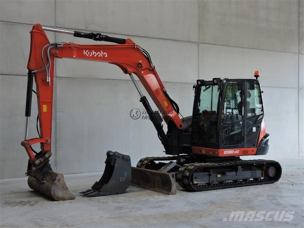 Kubota KX080-4 건설 장비 - 기타