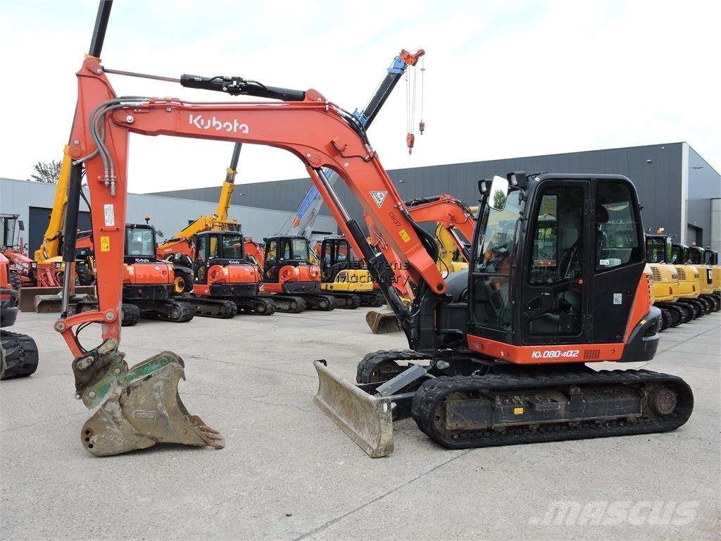 Kubota KX080-4 건설 장비 - 기타