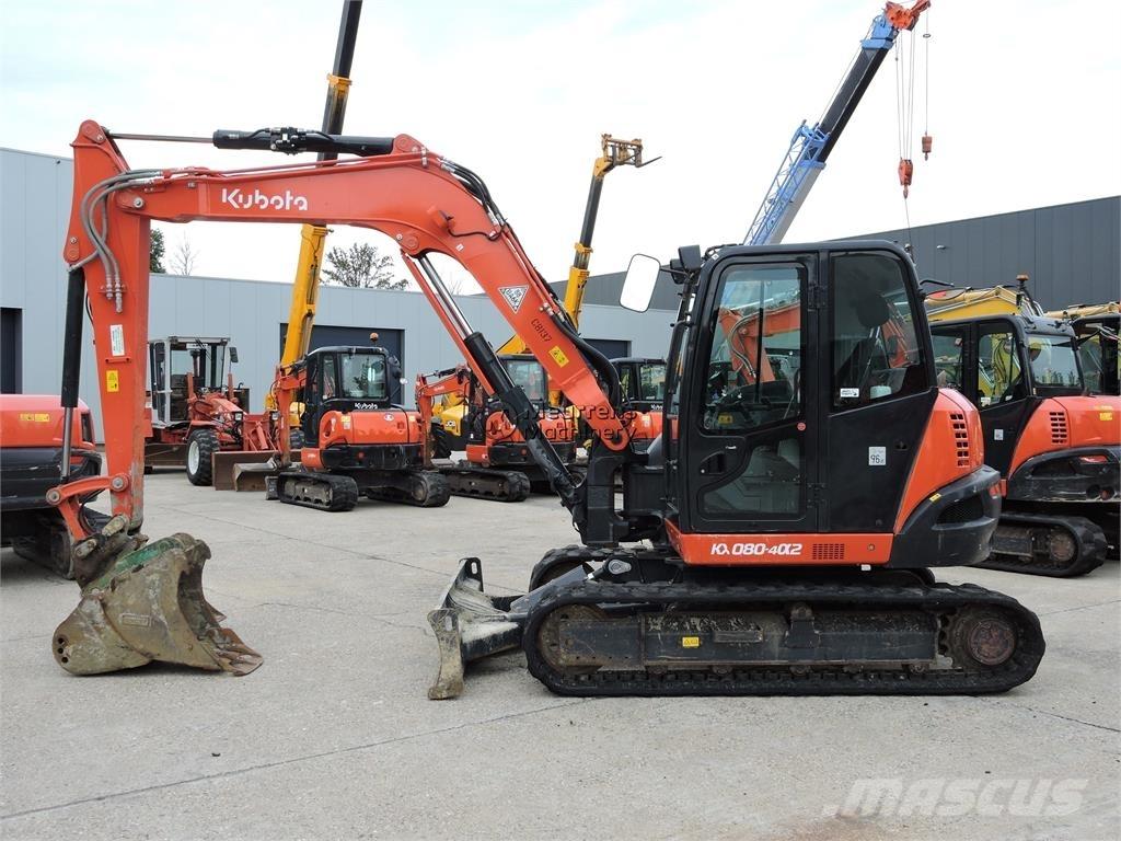 Kubota KX080-4 건설 장비 - 기타