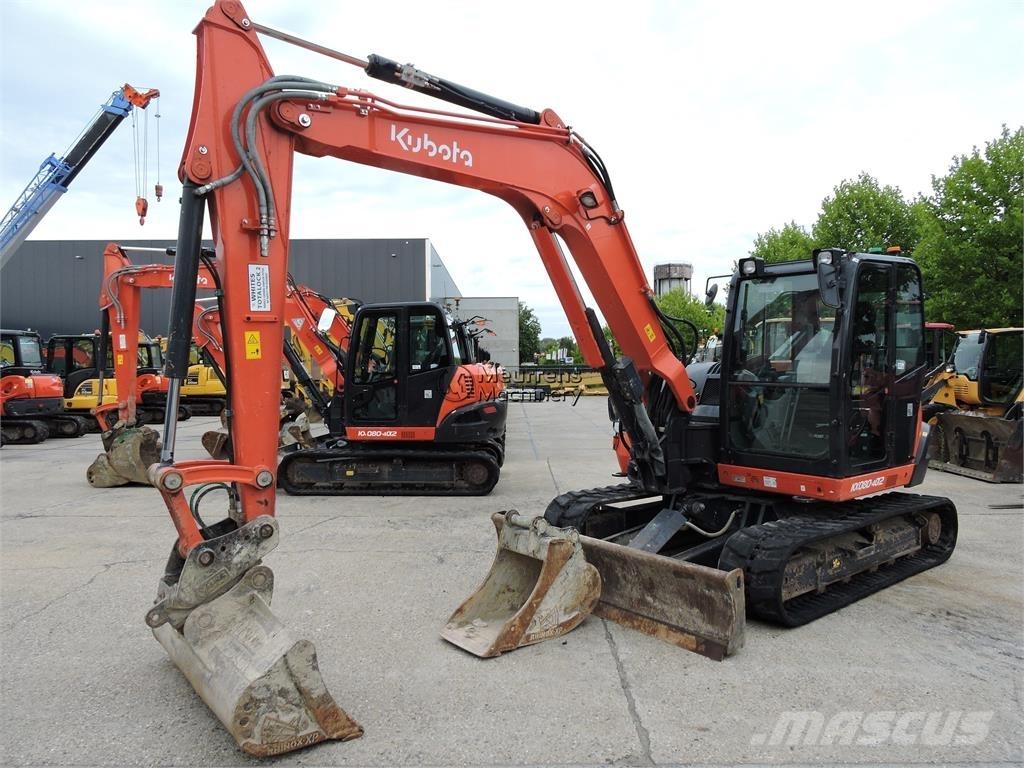 Kubota KX080-4 건설 장비 - 기타