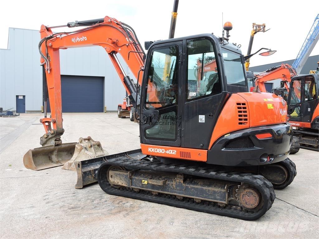 Kubota KX080-4 건설 장비 - 기타
