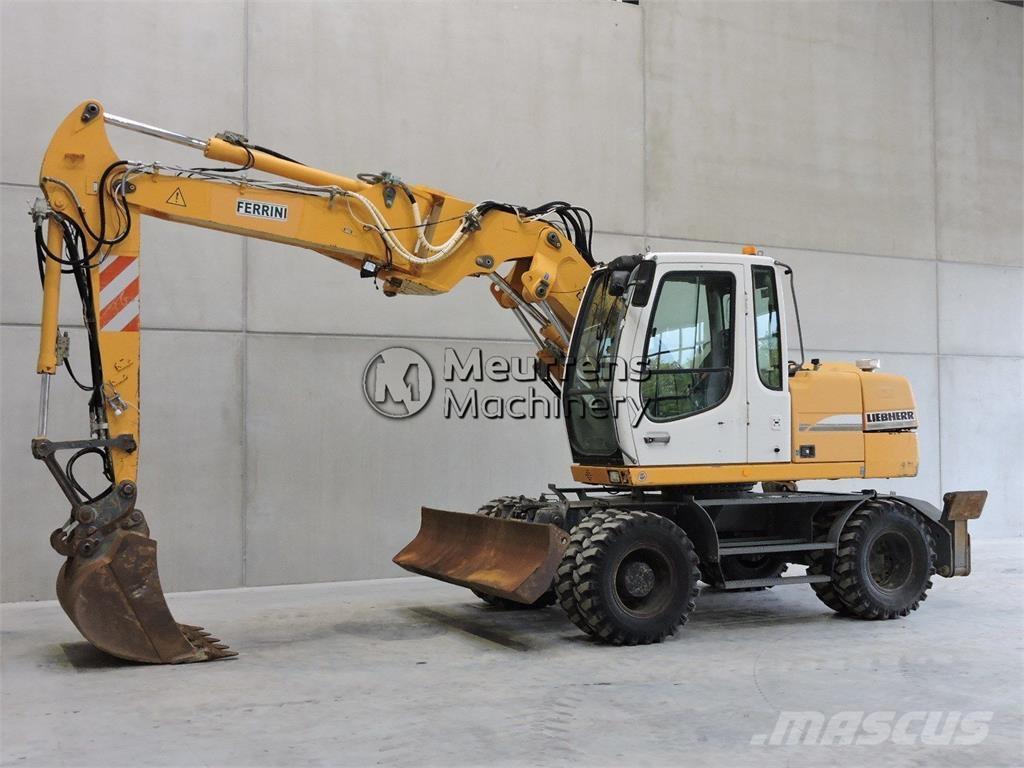 Liebherr A312  휠 굴삭기