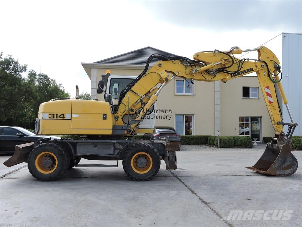 Liebherr A314  휠 굴삭기