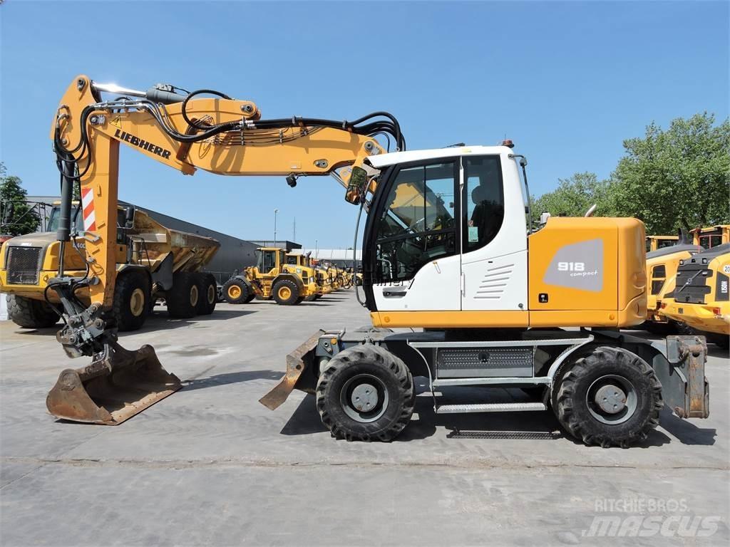 Liebherr A918  휠 굴삭기
