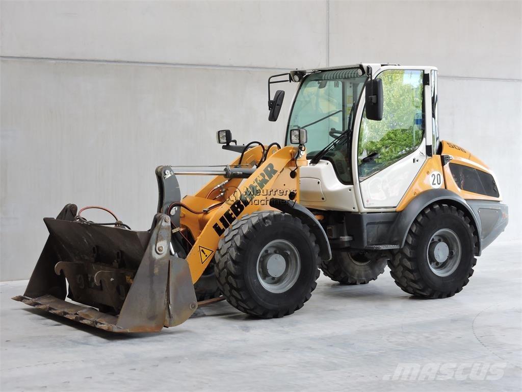 Liebherr L506 + FORK  휠로우더