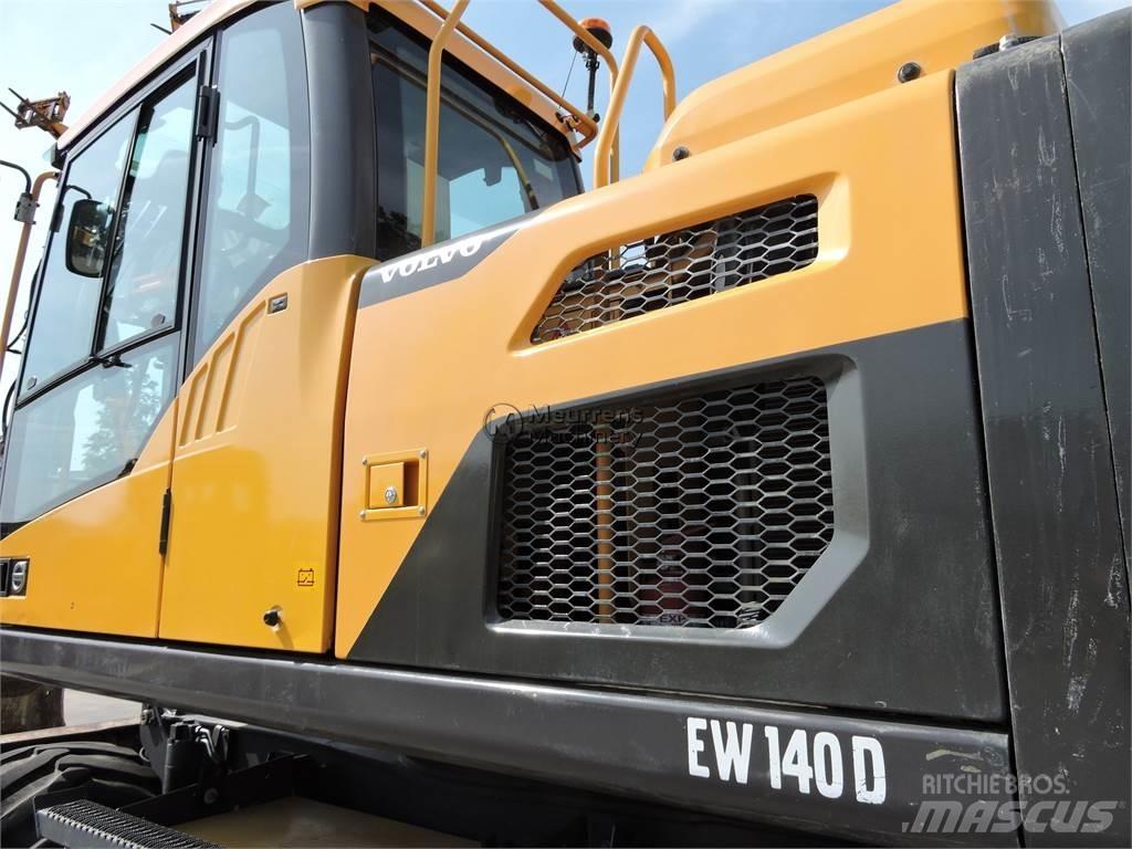 Volvo EW140D  휠 굴삭기