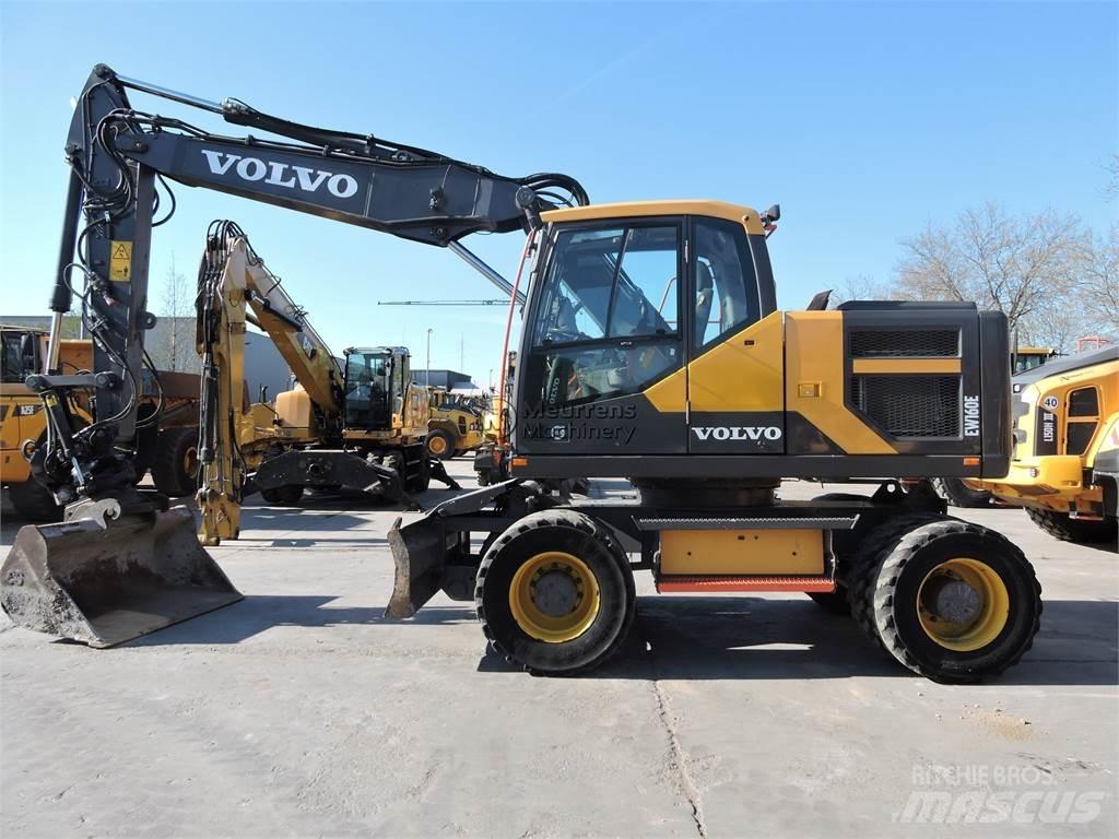 Volvo EW160E  휠 굴삭기