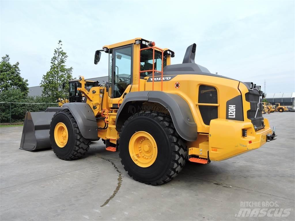 Volvo L120H + New bucket  휠로우더