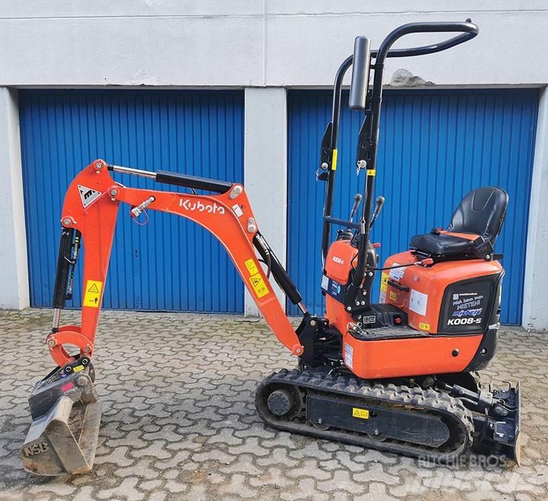 Kubota K 008-5 VHG 소형 굴삭기 7톤 미만