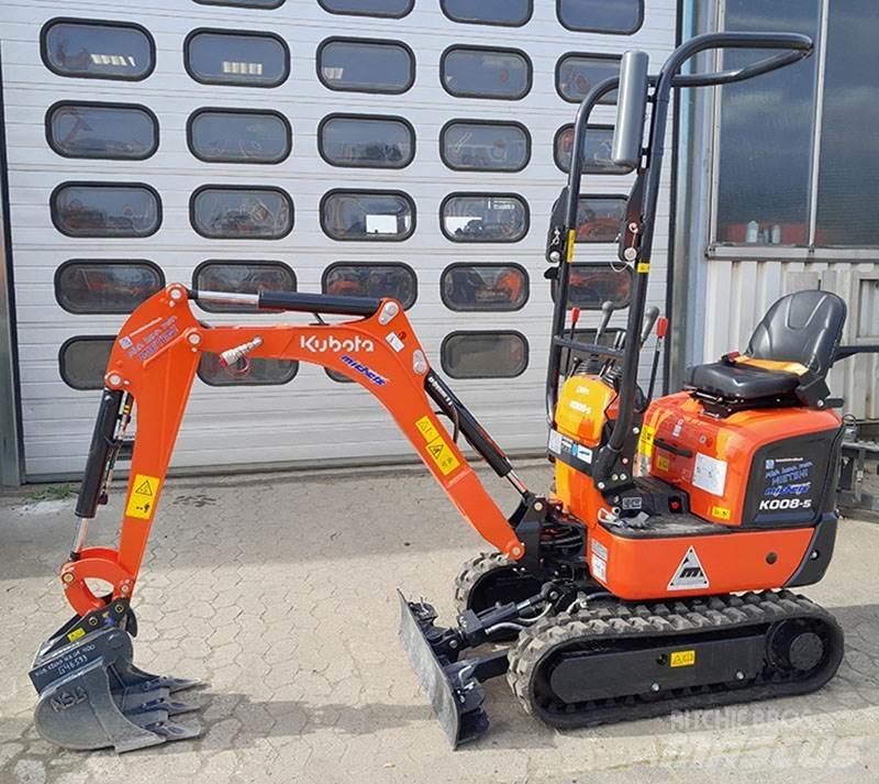 Kubota K 008-5 VHG 소형 굴삭기 7톤 미만