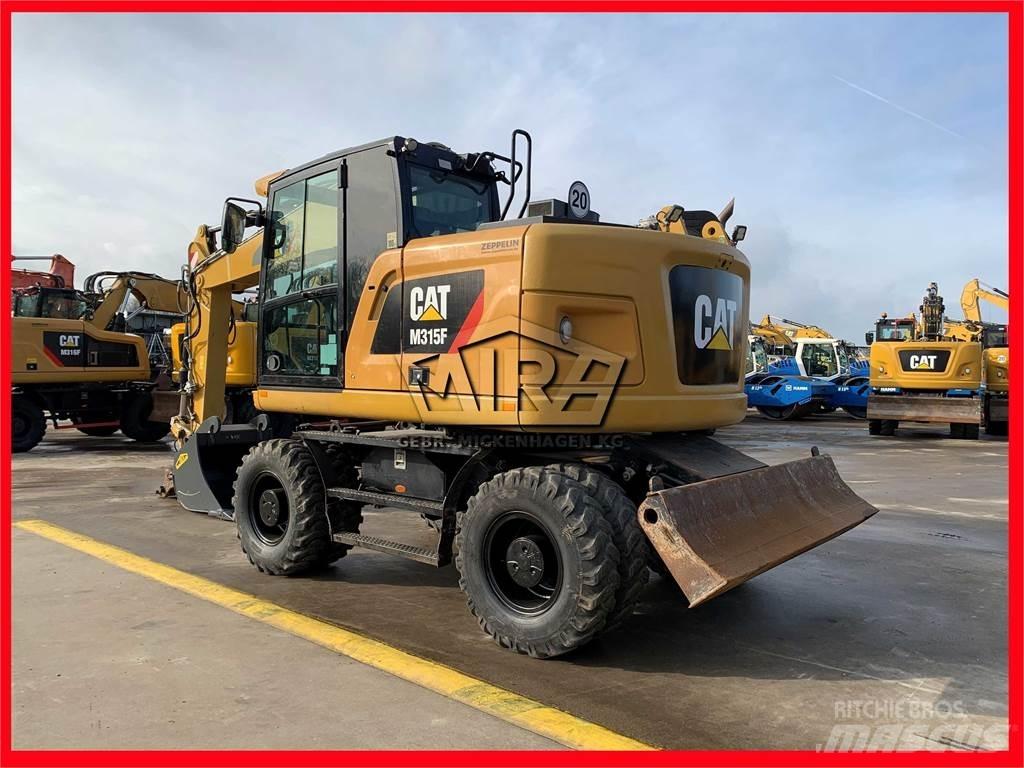 CAT M315 F  휠 굴삭기