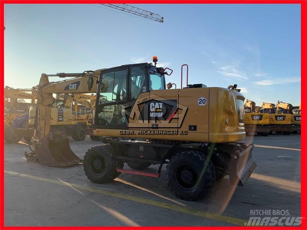 CAT M316 F  휠 굴삭기