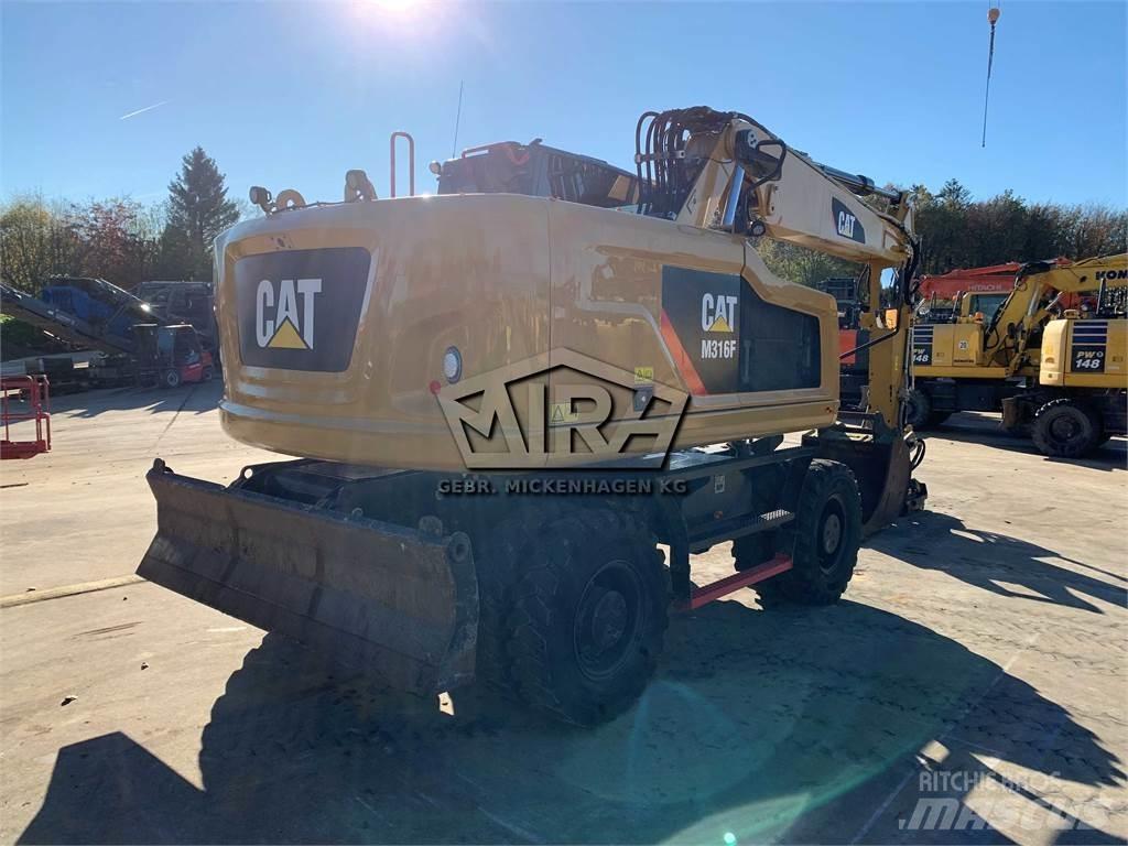 CAT M316 F  휠 굴삭기