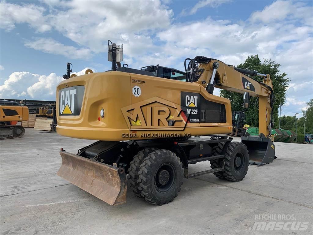 CAT M322 F  휠 굴삭기