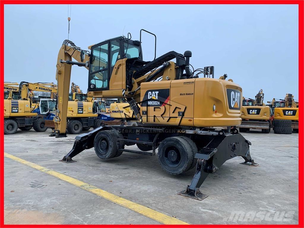 CAT MH3024 폐기물/산업 처리기
