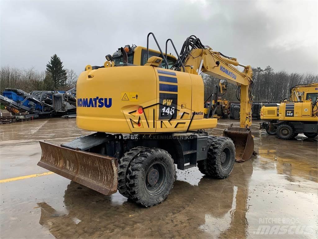 Komatsu PW148-10  휠 굴삭기