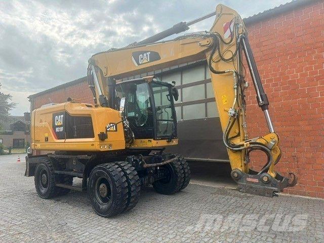 CAT M318F  휠 굴삭기
