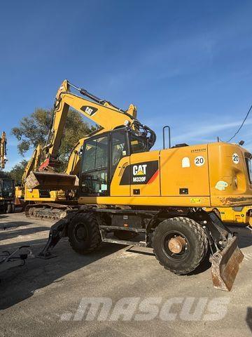 CAT M320 F  휠 굴삭기