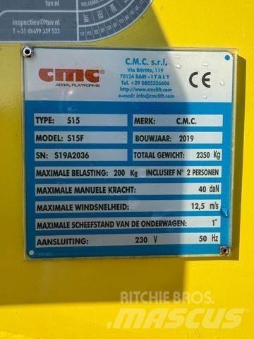 CMC S15F Neuwertig!! 트레일러 탑재 고소작업대