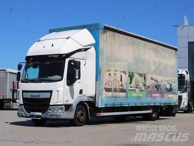DAF EURO 6 플랫베드/드롭사이드 트럭