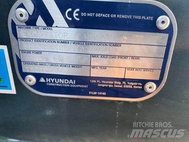 Hyundai HX140LC 대형 굴삭기 29톤 이상
