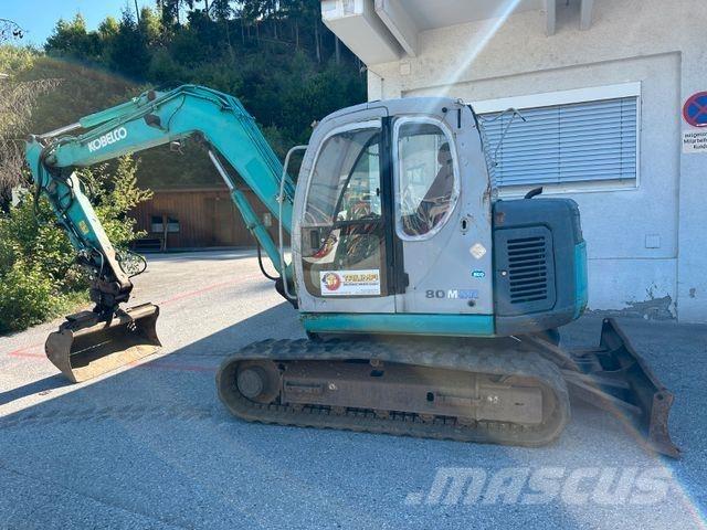 Kobelco SK80 MSR-1E 소형 굴삭기 7톤 미만