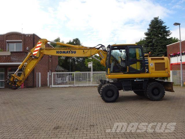 Komatsu PW180-11  휠 굴삭기
