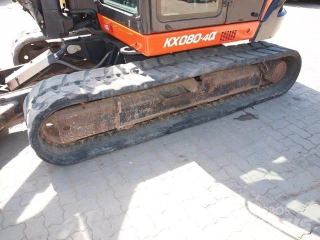 Kubota KX080-4a 소형 굴삭기 7톤 미만