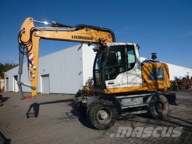 Liebherr A 914 Litr.  휠 굴삭기
