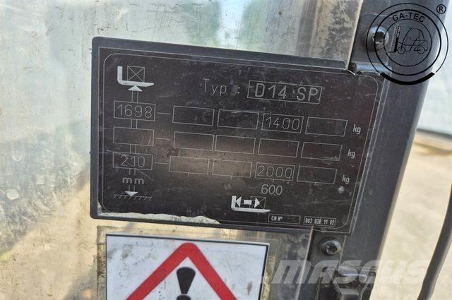 Linde D14SP-133-01 하이 리프트 오더 피커