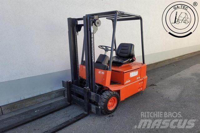 Linde E15 전동 지게차